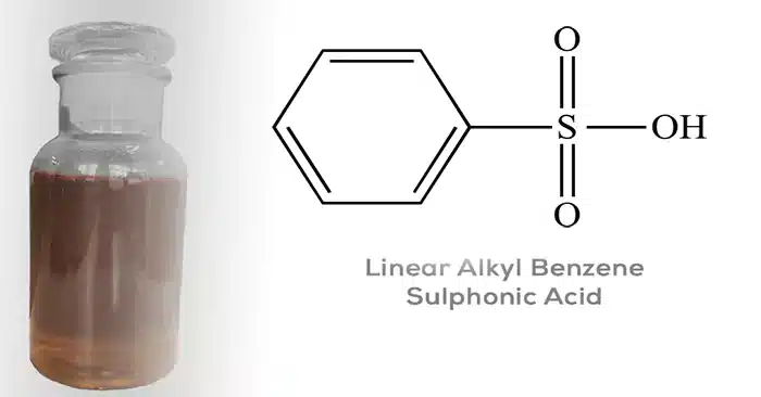 ساختار شیمیایی اسید سولفونیک
