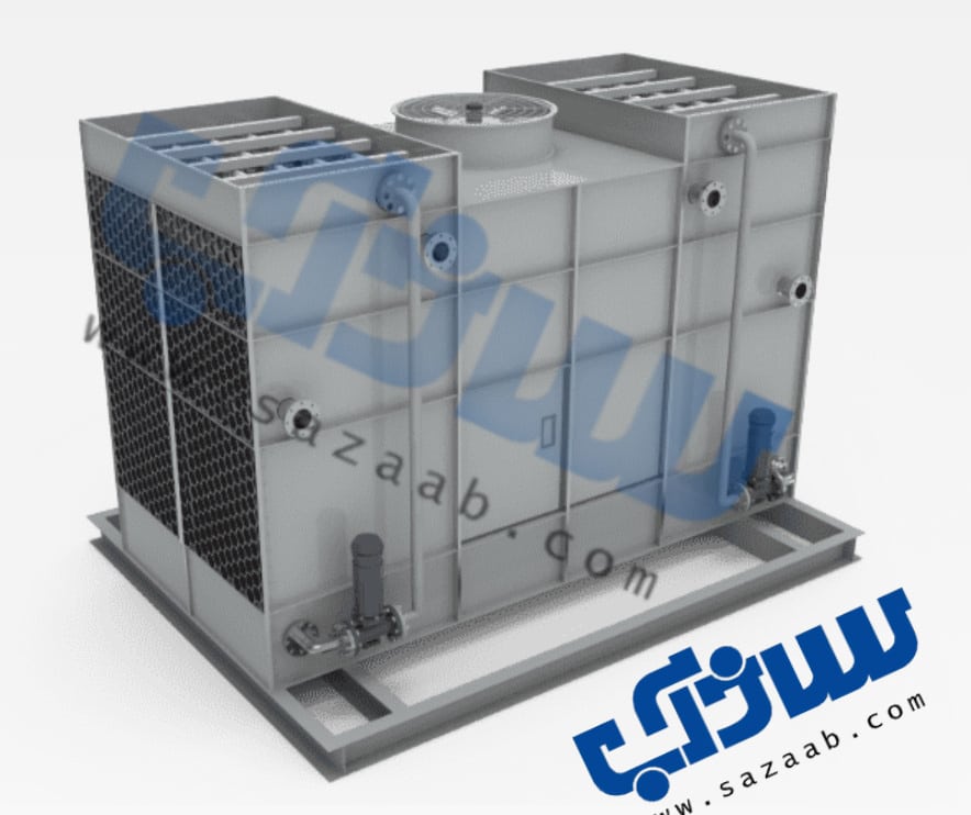 Crossflow Cooling Tower.